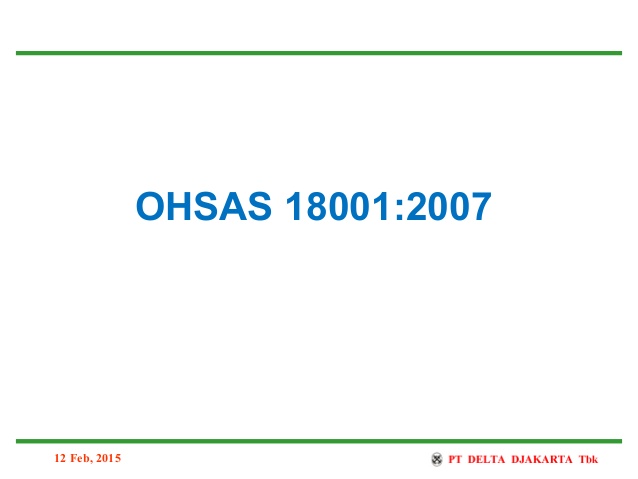 ohsas 18001 2007 pdf